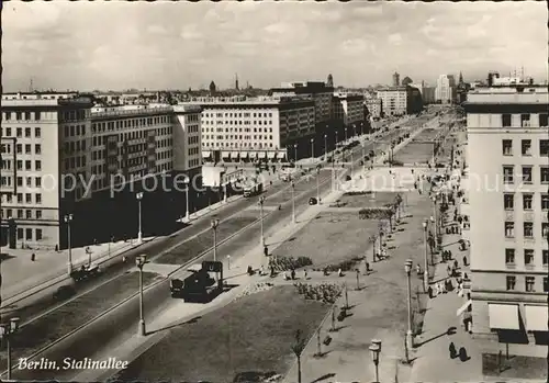 Berlin Stalinallee / Berlin /Berlin Stadtkreis