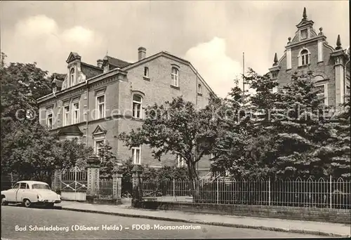 Bad Schmiedeberg Moorsanatorium / Bad Schmiedeberg Duebener Heide /Wittenberg LKR