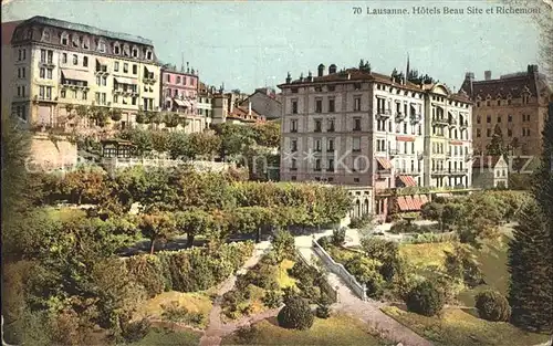 Lausanne VD Hotels Beau Site et Richemont / Lausanne /Bz. Lausanne City