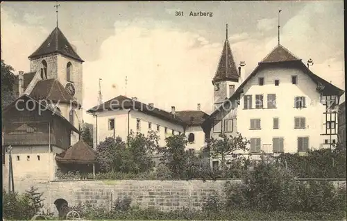 Aarberg Teilansicht Kirche / Aarberg /Bz. Aarberg