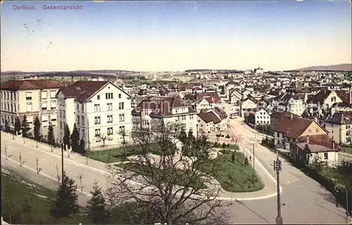 Oerlikon ZH Stadtblick / Oerlikon /Bz. Zuerich