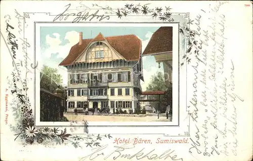 Sumiswald Hotel Baeren / Sumiswald /Bz. Trachselwald