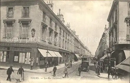 Tours Indre-et-Loire La Rue Nationale / Tours /Arrond. de Tours