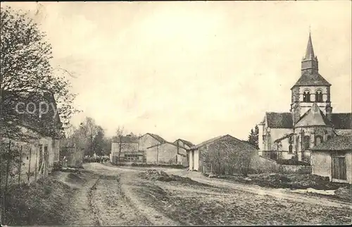 Heutregiville Dorfpartie / Heutregiville /Arrond. de Reims