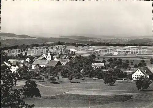 Wildberg ZH Ortsansicht mit Kirche / Wildberg /Bz. Pfaeffikon