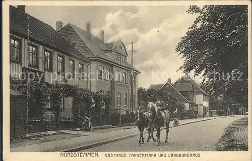 Nordstemmen Gasthaus Tangermann Landbundhaus Pferde / Nordstemmen /Hildesheim LKR