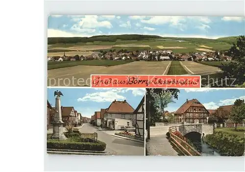 Boerry Panorama Dorfpartien  / Emmerthal /Hameln-Pyrmont LKR