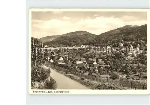 Badenweiler Panorama / Badenweiler /Breisgau-Hochschwarzwald LKR