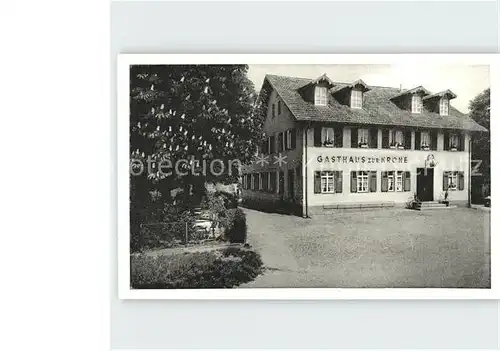 Haltingen Gasthaus zur Krone / Weil am Rhein /Loerrach LKR
