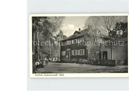 Pfalz Forsthaus Lindemannsruh / Kriegsfeld /Donnersbergkreis LKR