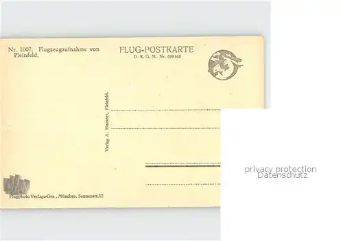 Pleinfeld Fliegeraufnahme / Pleinfeld /Weissenburg-Gunzenhausen LKR