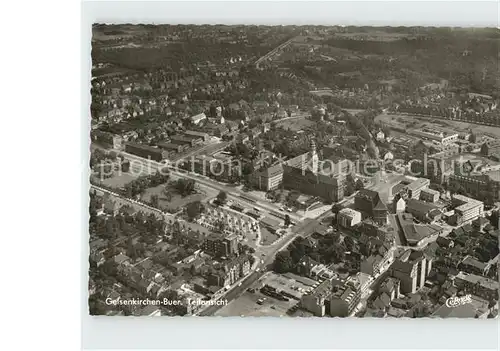 Buer Gelsenkirchen Fliegeraufnahme / Gelsenkirchen /Gelsenkirchen Stadtkreis