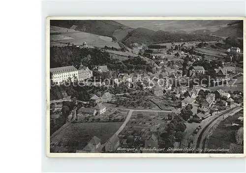 Schleiden Eifel Fliegeraufnahme / Schleiden /Euskirchen LKR