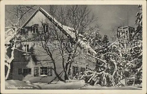 Viktorshoehe Berggasthaus / Friedrichsbrunn /Harz LKR