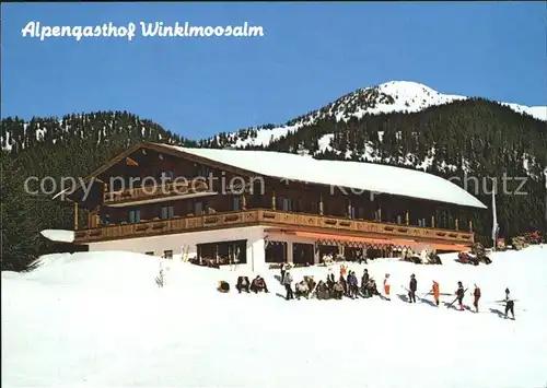 Reit Winkl Alpengasthof Winkelmoosalm / Reit im Winkl /Traunstein LKR