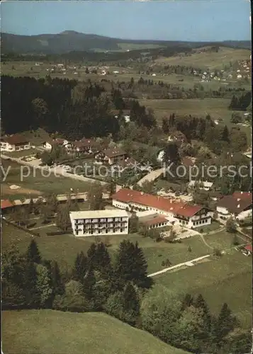 Bad Kohlgrub Fliegeraufnahme Kurhotel Sanatorium Der Schillingshof / Bad Kohlgrub /Garmisch-Partenkirchen LKR
