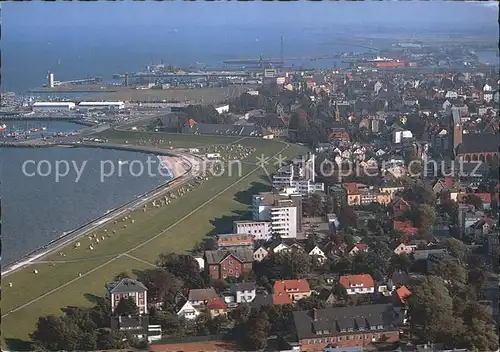 Cuxhaven Nordseebad Fliegeraufnahme / Cuxhaven /Cuxhaven LKR