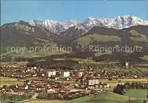 Sonthofen Oberallgaeu Panorama / Sonthofen /Oberallgaeu LKR