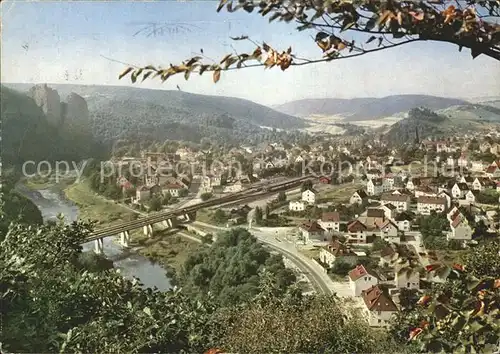 Bad Muenster Stein Ebernburg Gesamtansicht / Bad Muenster am Stein-Ebernburg /Bad Kreuznach LKR