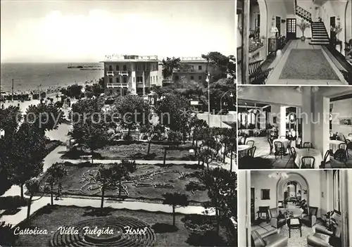 Cattolica Hotel Villa Fulgida Empfang Lobby Park / Cattolica /