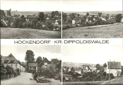 Hoeckendorf Dippoldiswalde Teilansicht / Hoeckendorf /Saechsische Schweiz-Osterzgebirge LKR