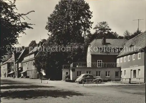 Berggiesshuebel Karl Marx Strasse / Bad Gottleuba-Berggiesshuebel /Saechsische Schweiz-Osterzgebirge LKR