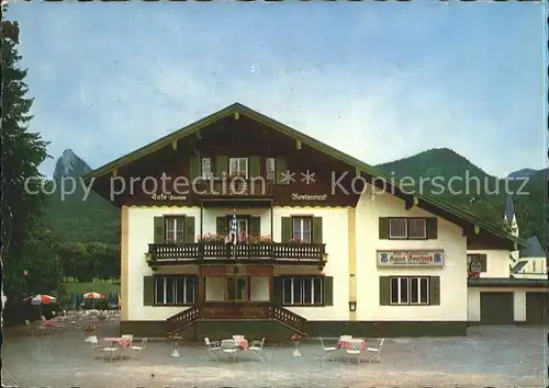 Kreuth Tegernsee Restaurant Cafe Pension Haus Gottfried / Kreuth /Miesbach LKR