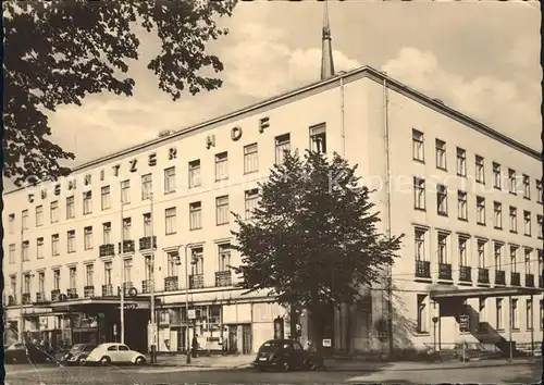 Karl-Marx-Stadt HO- Hotel Chemnitzer Hof  / Chemnitz /Chemnitz Stadtkreis