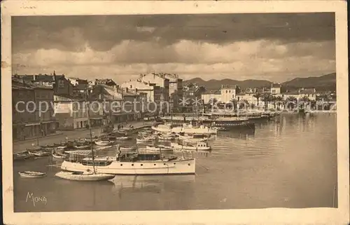 La Seyne-sur-Mer Le Quai du Port et le Port / La Seyne-sur-Mer /Arrond. de Toulon