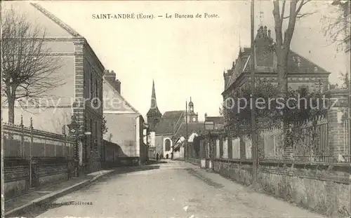Saint-Andre-de-l Eure Le Bureau de Poste / Saint-Andre-de-l Eure /Arrond. d Evreux