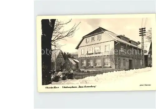Schierke Harz Erholungsheim Rosa Luxemburg Kat. Schierke Brocken
