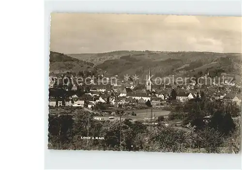 Lohr Main Panorama Kat. Lohr a.Main