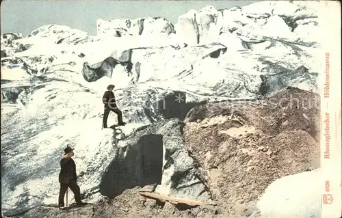 Rhonegletscher Glacier du Rhone  Kat. Rhone