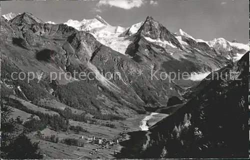 Zinal VS Rothorn Gabelhorn Matterhorn
