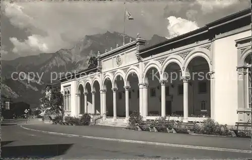 Bad Ragaz Dorfbad mit Falknis Kat. Bad Ragaz