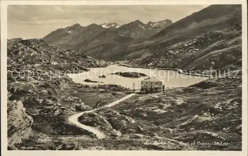 San Bernardino Hinterrhein Lago et Ospizio Kat. Bernardino San