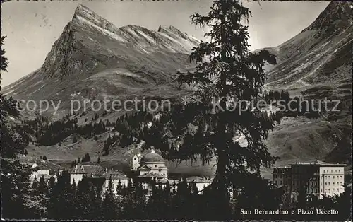 San Bernardino Hinterrhein e Pizzo Uccello Kat. Bernardino San