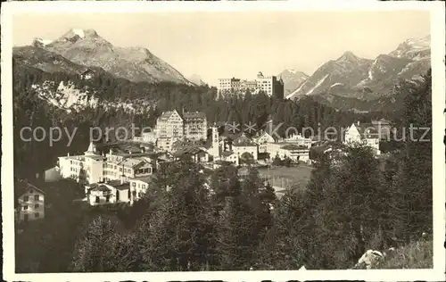 Sils Maria Graubuenden mit Piz della Margna Kat. Sils Maria