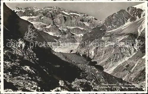 Maderanertal Namenlosen Schneehorn Huefiggletscher Kat. Silenen