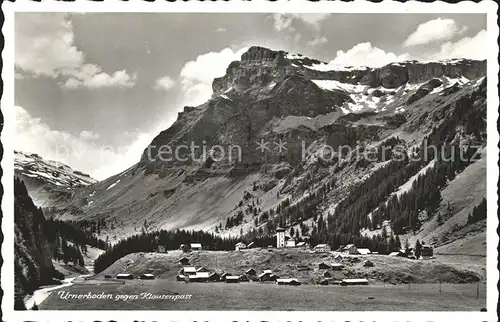 Urnerboden gegen Klausenpass Kat. Urnerboden