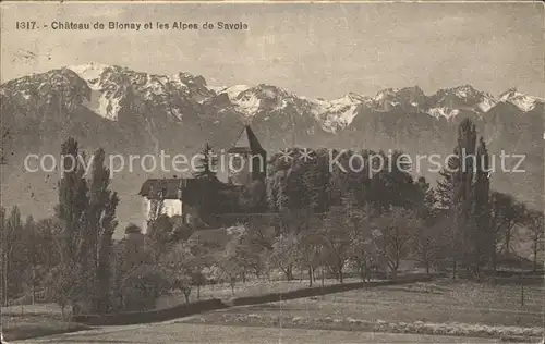 Blonay Chateau Alpes de Savoie Kat. Blonay