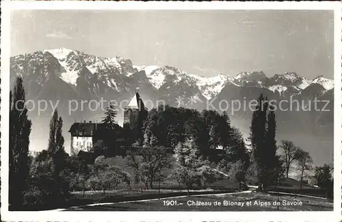 Blonay Chateau Alpes de Savoie Kat. Blonay