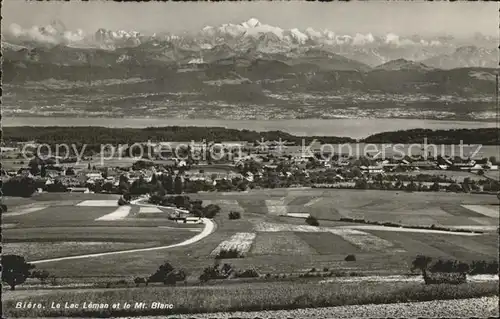 Biere VD Lac Leman Mont Blanc Kat. Biere