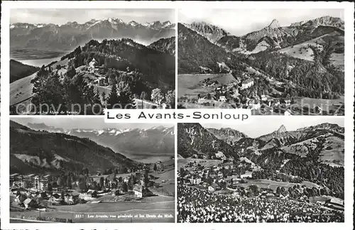 Les Avants Dents du Midi Alpes de Savoie  Kat. Les Avants