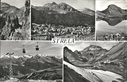 Strela Schiahoerner Dorfberg Gondelbahn Kat. Strela