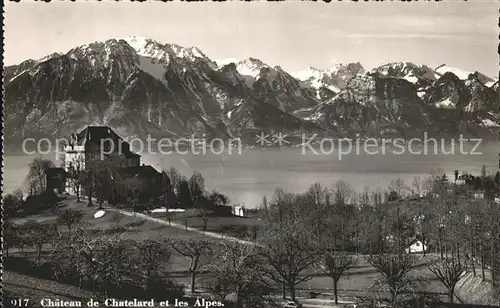 Chatelard Saint Maurice Le Chateau Alpes Kat. Le Chatelard