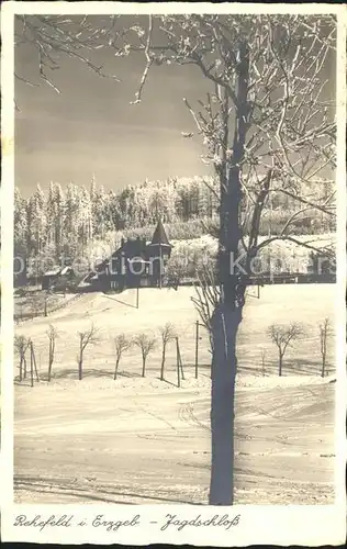 Rehefeld Zaunhaus Jagdschloss Kat. Altenberg