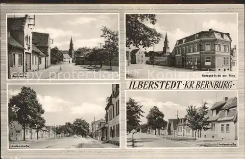 Ilberstedt Schulstrasse Ratsgebaeude Lindenstrasse Kat. Ilberstedt