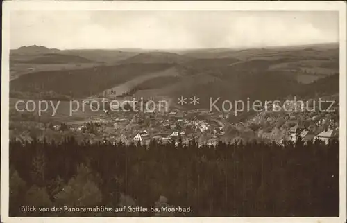 Bad Gottleuba Berggiesshuebel Blick von der Panoramahoehe Kat. Bad Gottleuba Berggiesshuebel