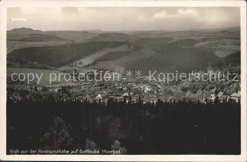 Gottleuba Berggiesshuebel Bad Blick von der Panoramahoehe Kat. Bad Gottleuba Berggiesshuebel